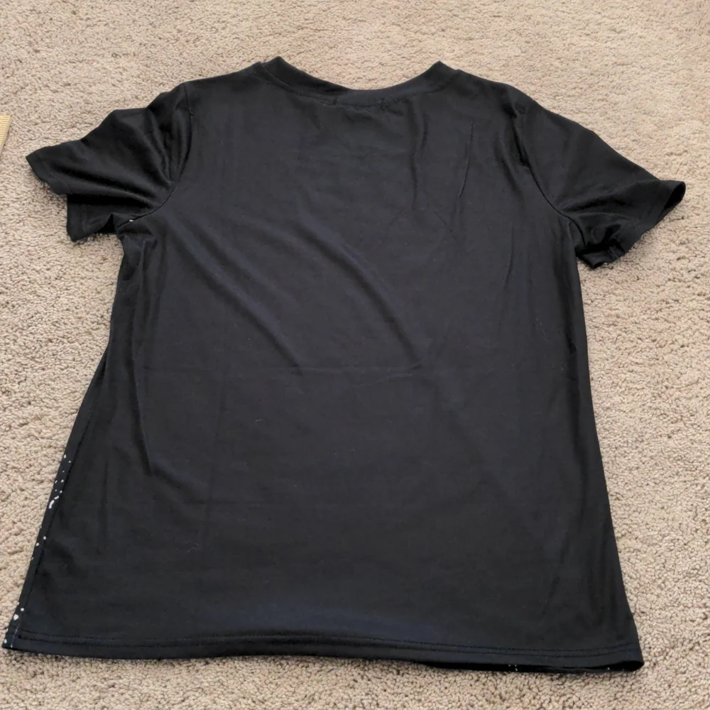 vintage style black graphic tee - Picture 3 of 4